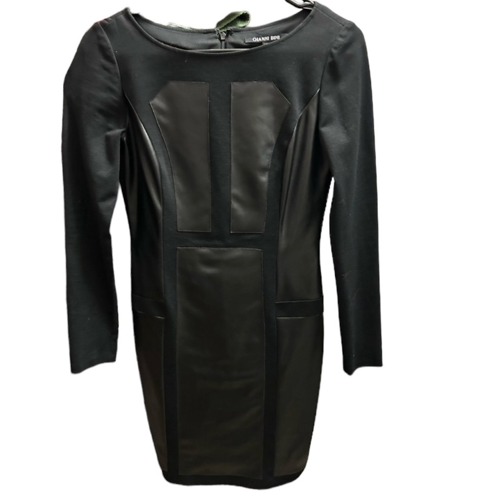 Gianni Bini leather dress